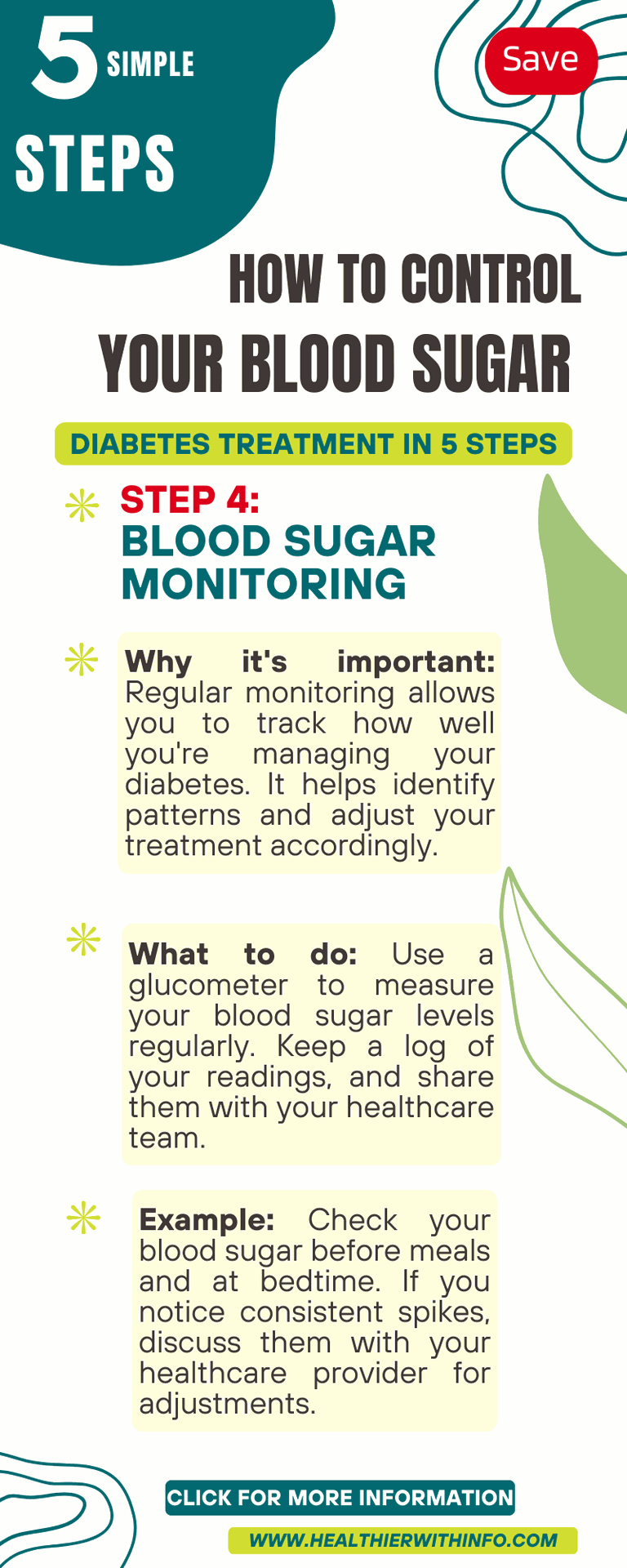 how to control your blood sugar  in 5 simple steps