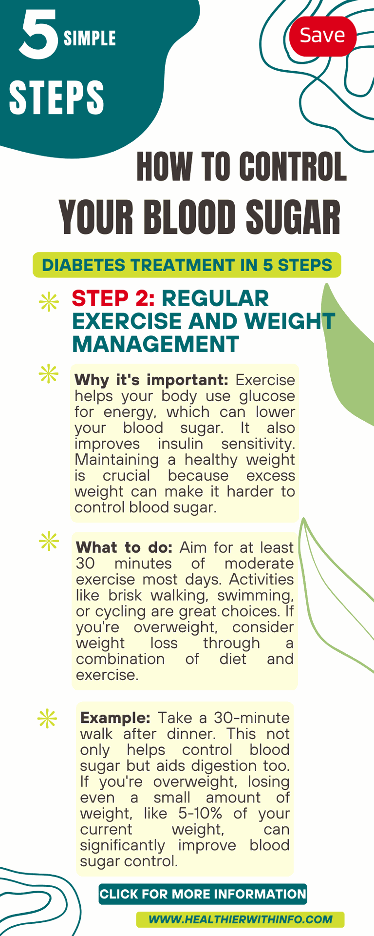 how to control your blood sugar  in 5 simple steps